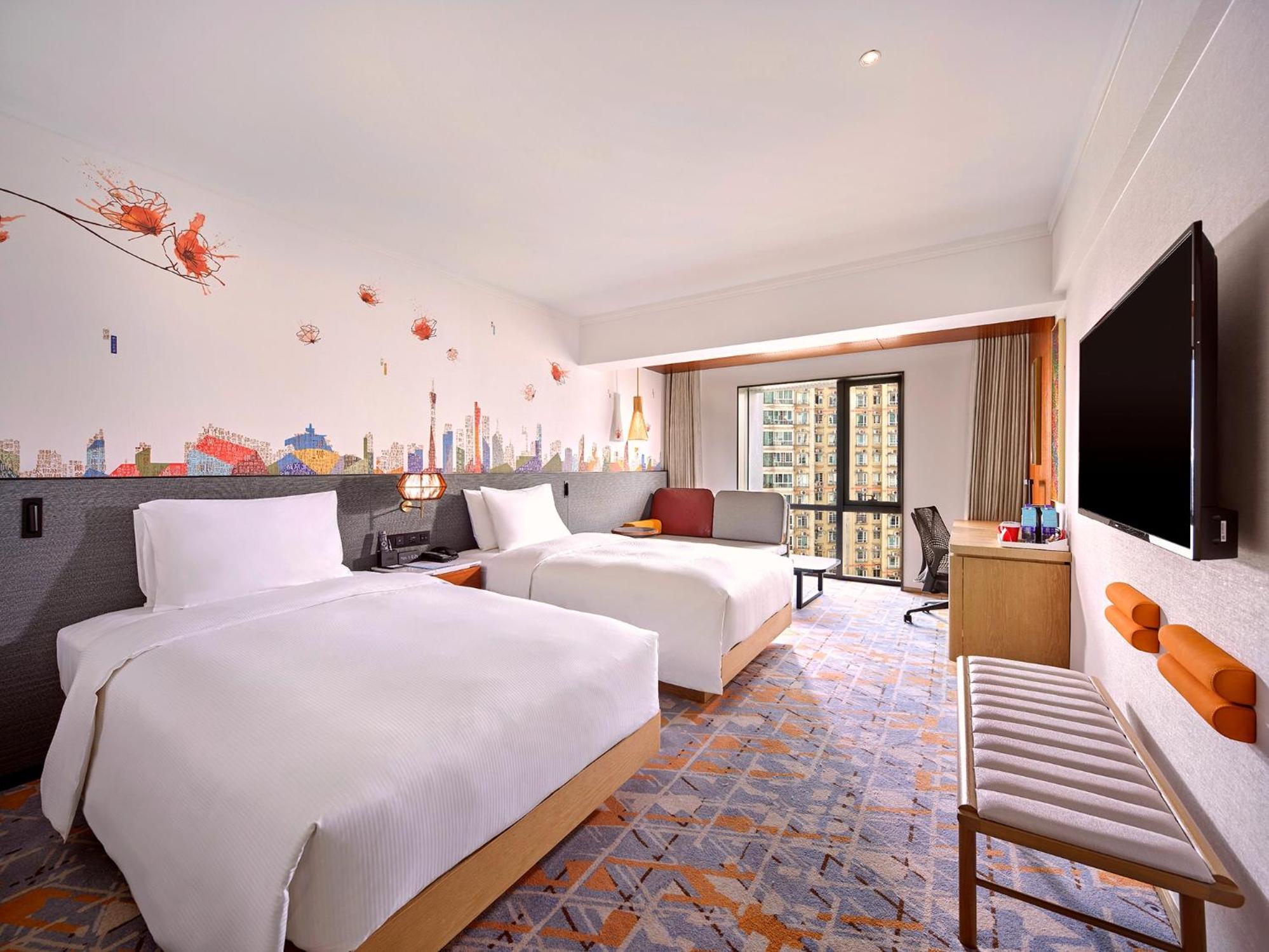 Hilton Garden Inn Guangzhou Tianhe Exterior foto